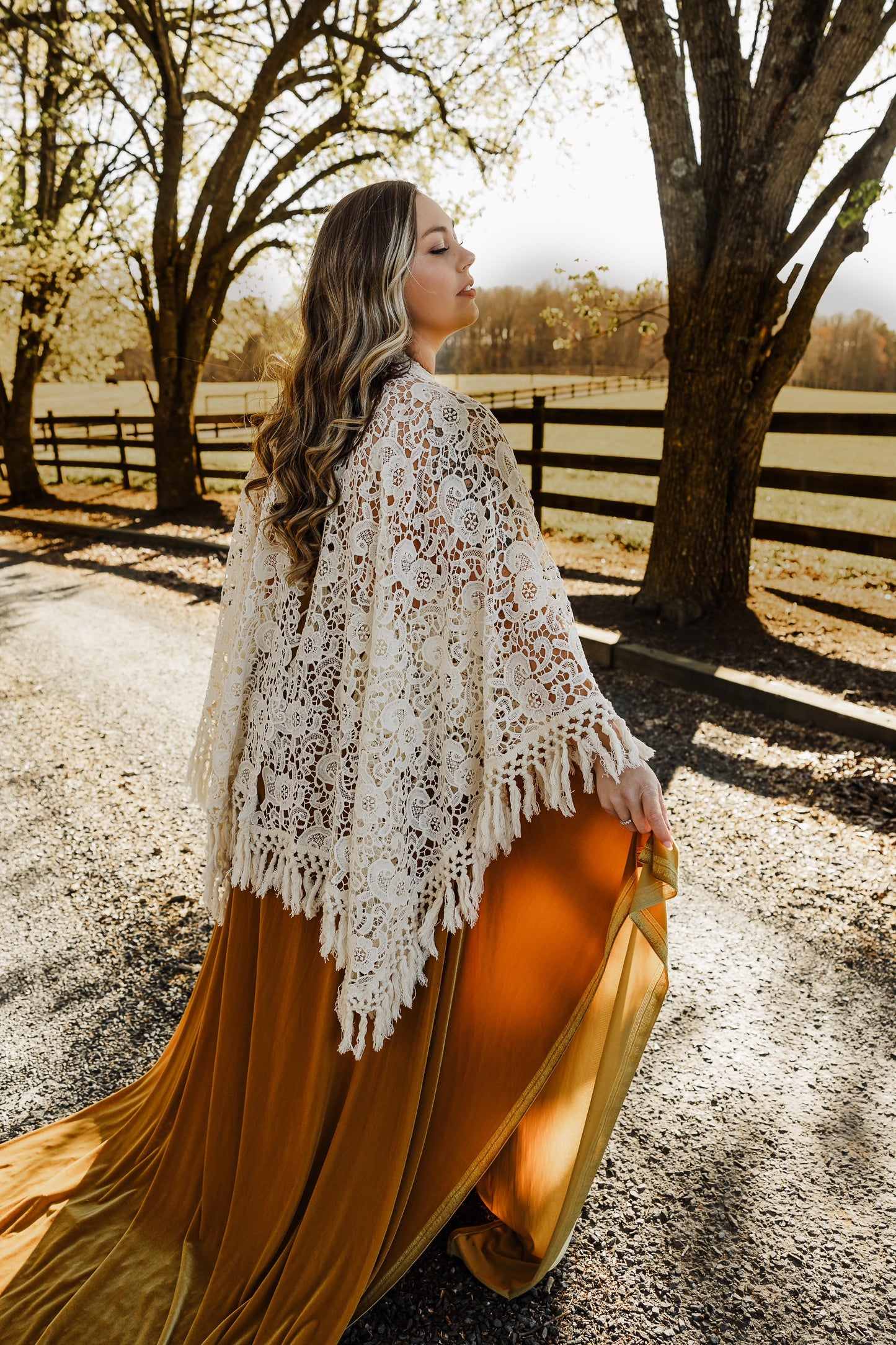 Gold Velvet Dress Rental