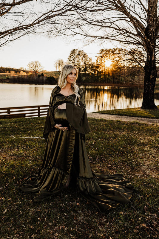 Silk Victorian Dress